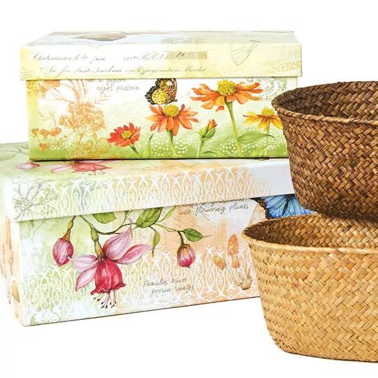 Decorative Storage Boxes and Baskets