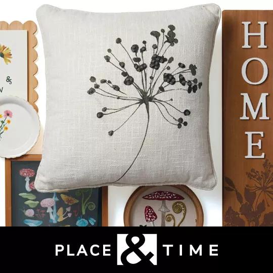 Place and Time Spring and Summer Decor, Entertaining and Textiles.