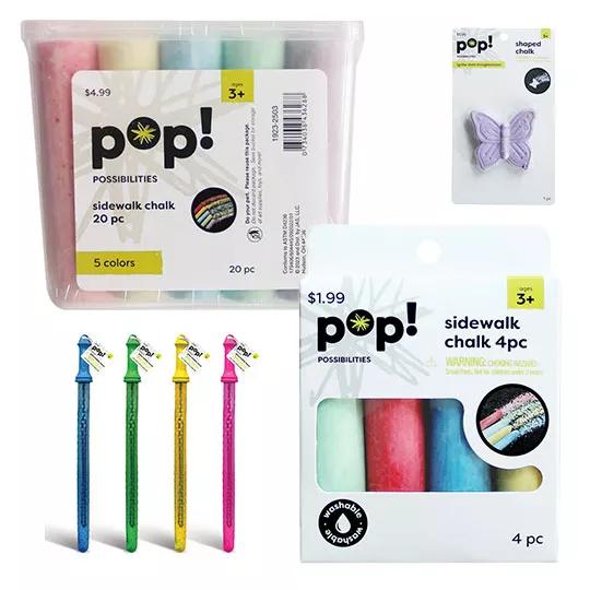 Sidewalk Chalk and Bubbles