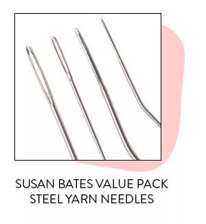 Susan bates value pack steel yarn needles