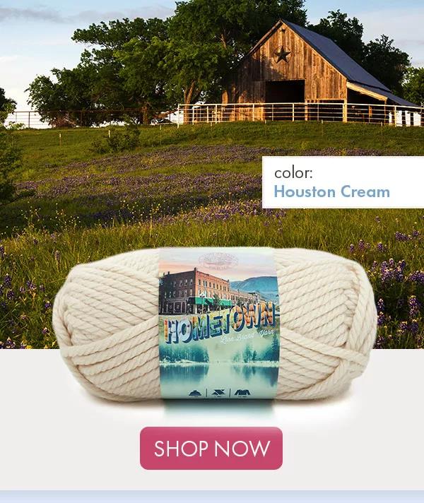 color: Houston Cream Hometown Yarn SHOP NOW