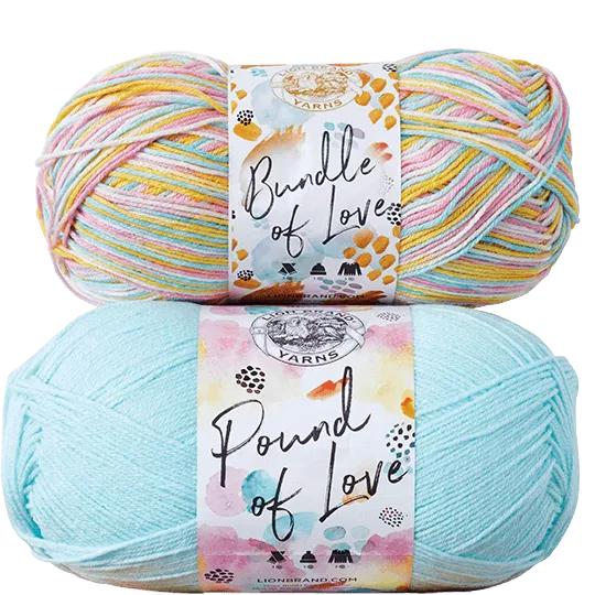 Lion Brand Pound of Love and Bundle of Love Yarn