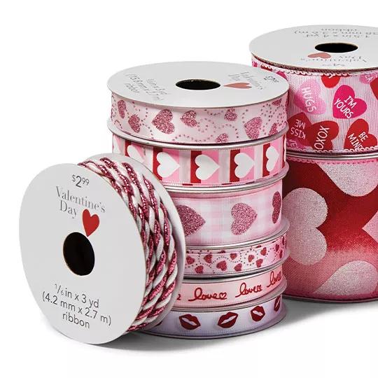 Valentine's Day Ribbon & Bows