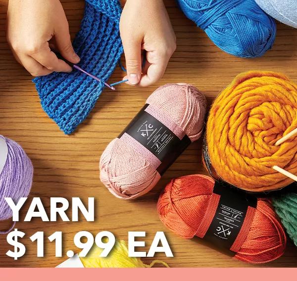 Yarn. $11.99 ea.