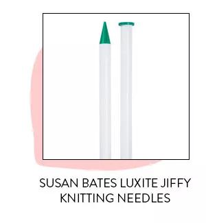 Susan bates luxite jiffy knitting needles