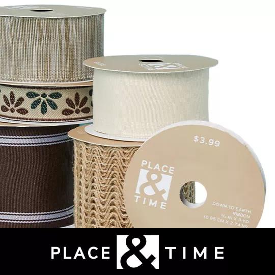 Place and Time. Spring Ribbon.