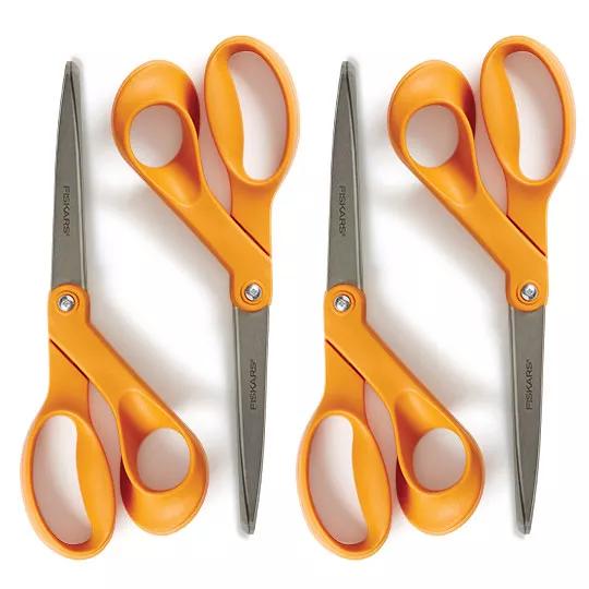 Fiskars 8 inch Bent Scissors.