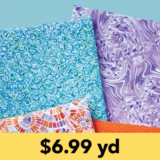 $6.99 yd Keepsake Calico Cotton Fabrics