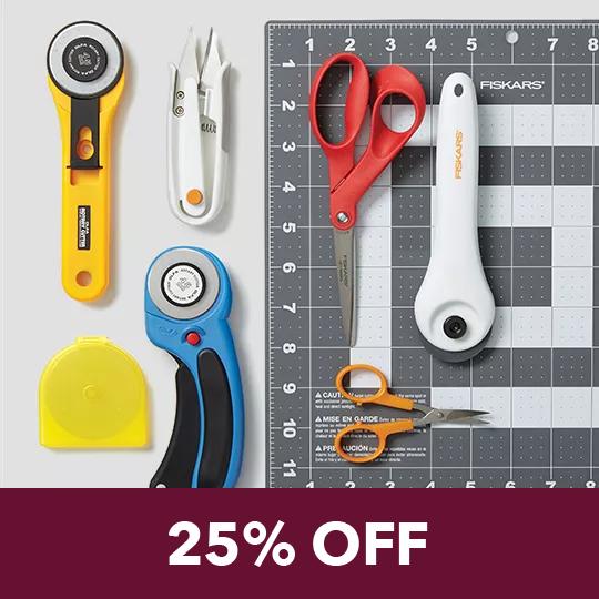Cutting Tools. 25% off.