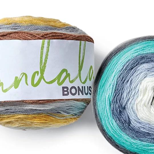 Lion Brand Mandala Bonus Bundle Yarn.