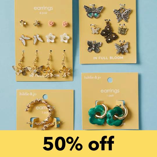 50% off Jewelry