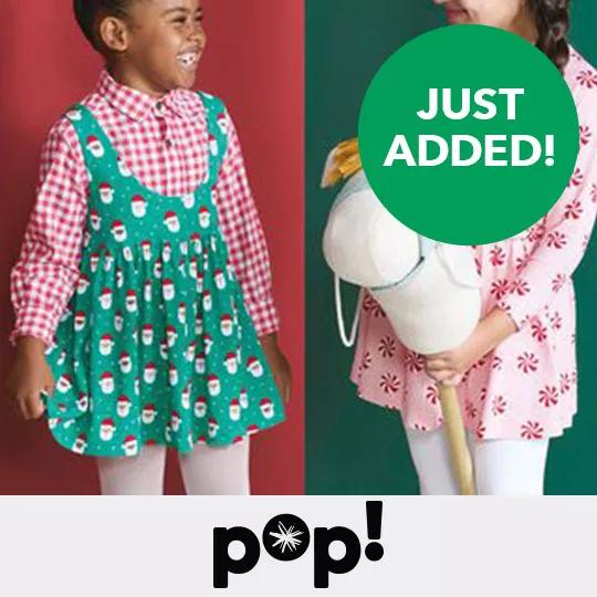 Pop! Holiday Apparel Fabrics. Just Added!