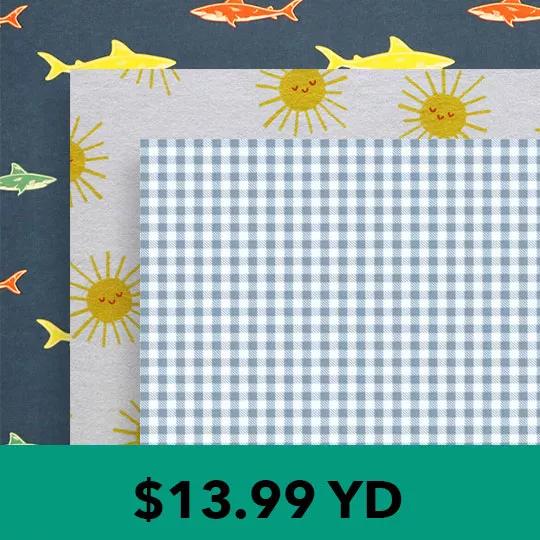 $13.99 yd POP! Fleece