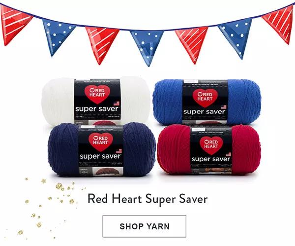 Red Heart Super Saver. Shop Yarn.