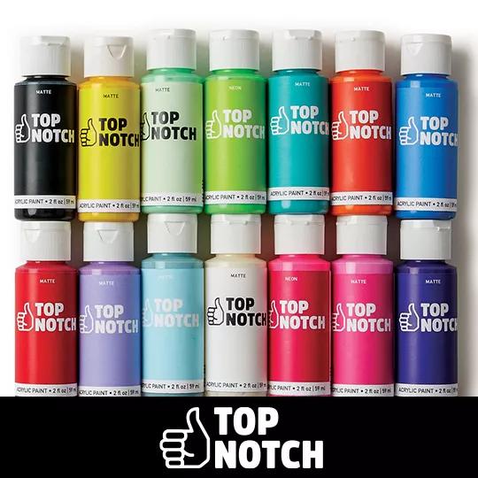 Top Notch 2oz Matte Acrylic Paint.