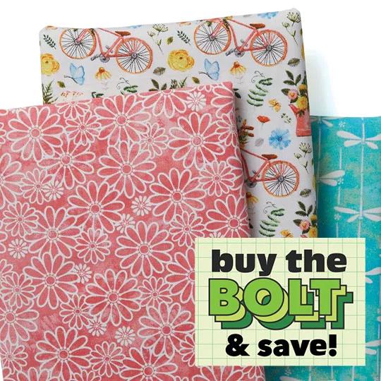 Keepsake Calico, Novelty and POP! Cotton Prints. Buy the BOLT and save!