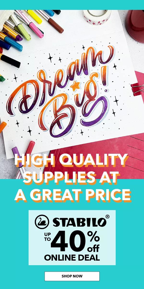 Up to 40% off fine art supplies! Check out the new deals! - Joann