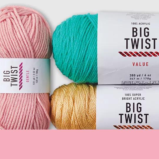 Big Twist(tm) Value, Shine & Gentle Yarn