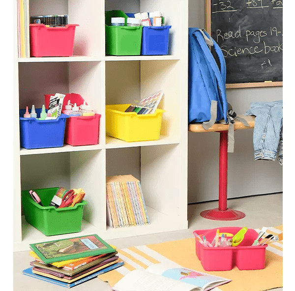 Make Cubbies cooler with tons of colorful bins.