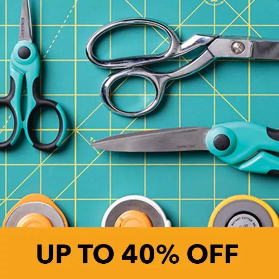 Up to 40% off Cutting Tools