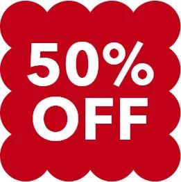 50% off Valentines Floral.