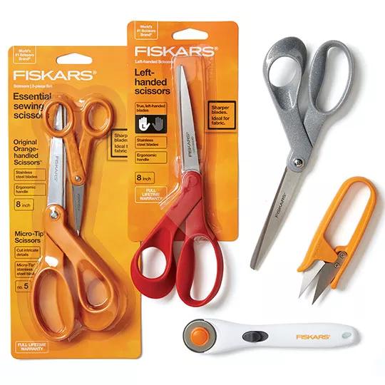 Fiskars Sewing and Quilting Cutting Tools.