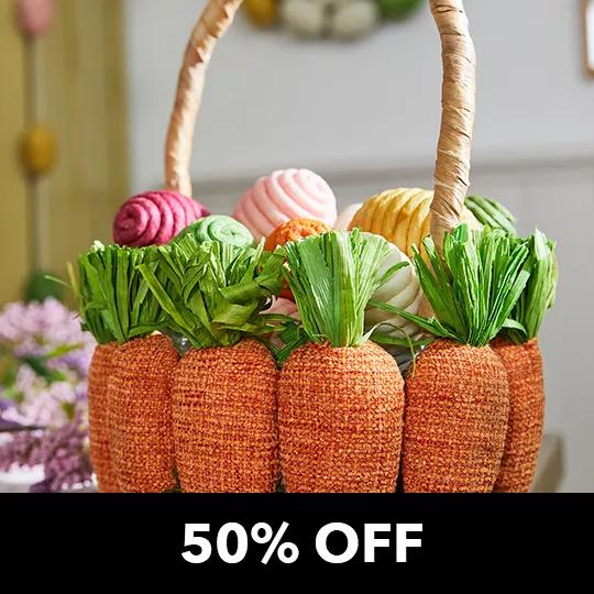 Easter Baskets. 50% off.