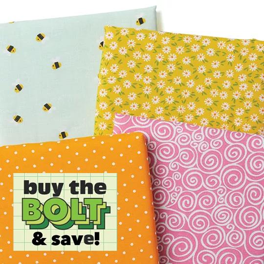 Quilters Showcase and Sew Classic Solids.