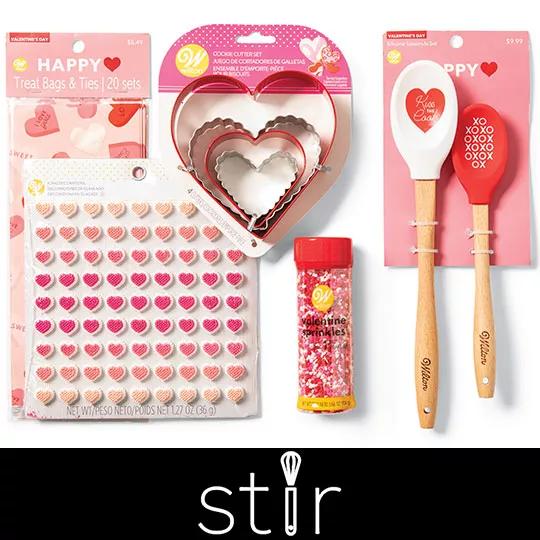 Stir Valentine's Day Foodcrafting Supplies