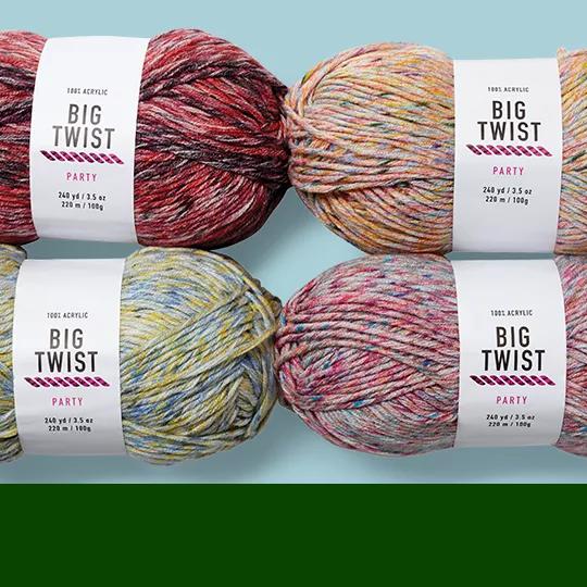 Big Twist Yarn. 30% off.
