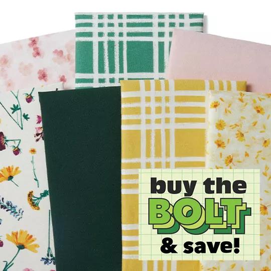 Super Snuggle and Comfy Cozy Flannel. Buy the BOLT and save!