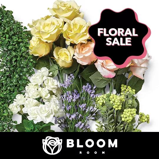 Bloom Room Spring Floral. Floral Sale.