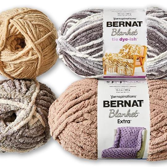 Bernat Blanket Yarn.