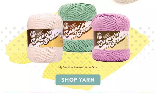 Lily Sugar'n Cream Super Size. Shop Yarn.