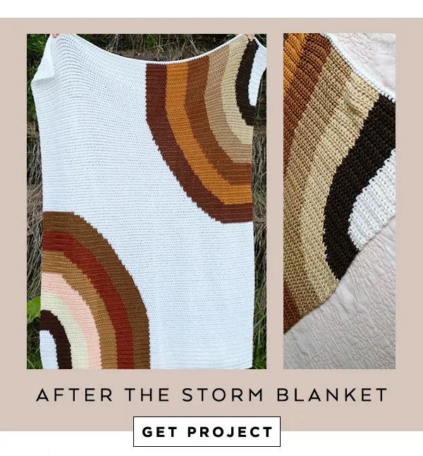 After the storm blanket. GET PROJECT.