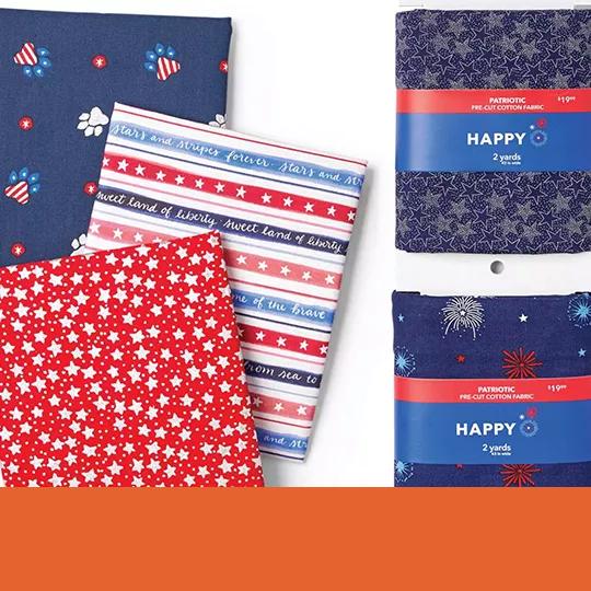 Patriotic Prints & Precuts