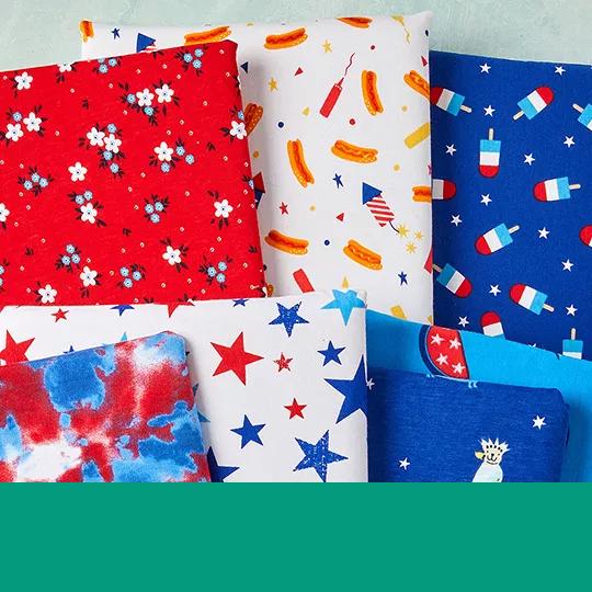 40% off POP! USA Apparel Fabric