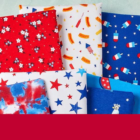 POP! USA Apparel Fabric. 30% off.