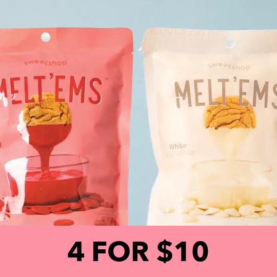 4 for $10 Sweetshop Melt'ems(tm)  ELLSEM: A 4 FOR $10 