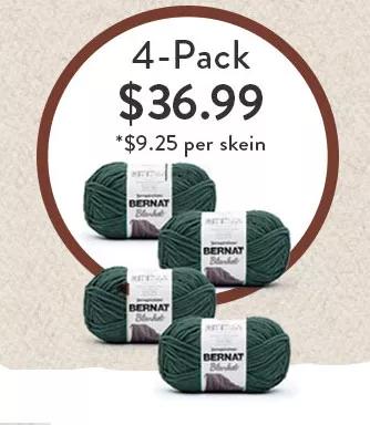 4-Pack. $36.99. $9.25 per skein.