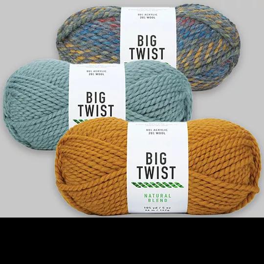 $3.99 ea. Big Twist Natural Yarn.