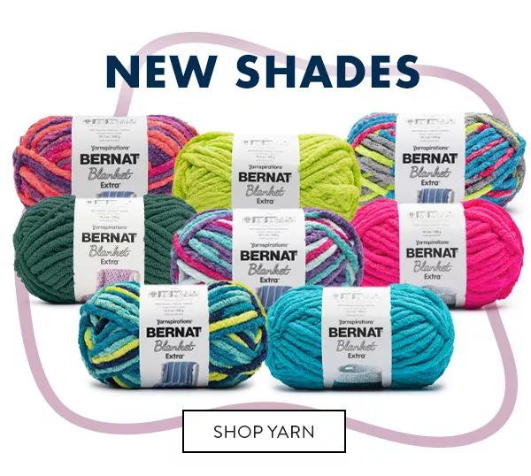 NEW SHADES. SHOP YARN