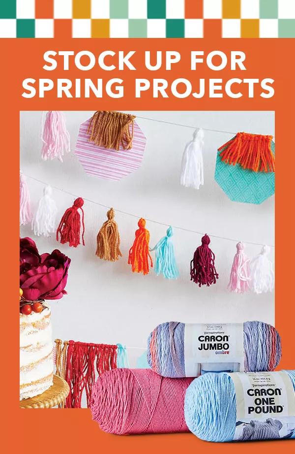 stock up for spring projects