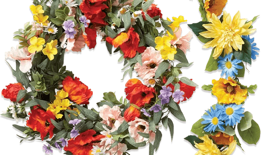 Spring & Summer Wreaths and Garlands
