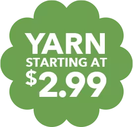 Yarn starting at $2.99.