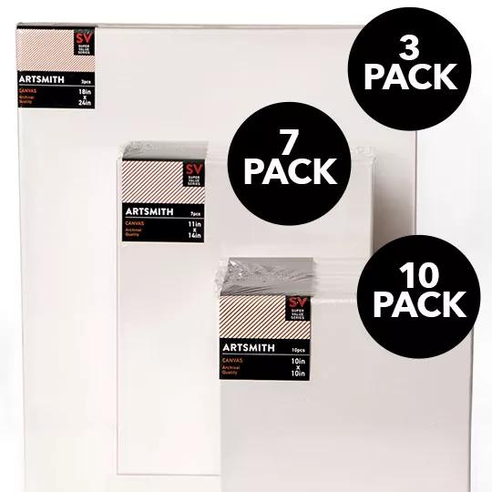 Super Value Canvas Packs