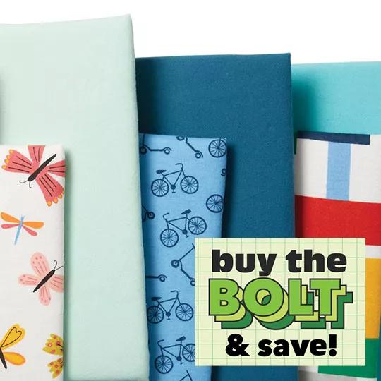 Super Snuggle and Comfy Cozy Flannel. Buy the BOLT and save!