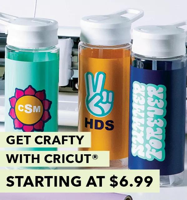 Starting at $6.99 ea. Get crafty with Cricut. Shop Now