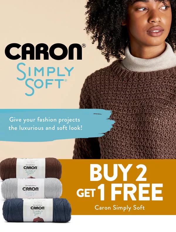  Caron Simply Soft B2G1 Free In-Store 30% off Online