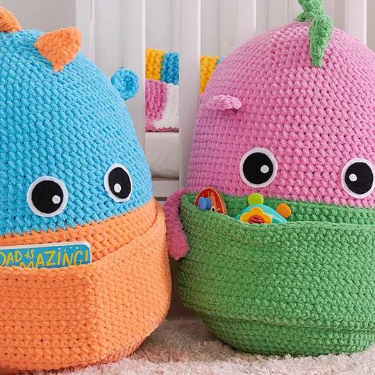 Crochet Cuddle Monsters